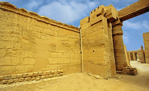 Anscient Chrám Karnak Luxoru Zřícenina Théby Egypt — Stock fotografie