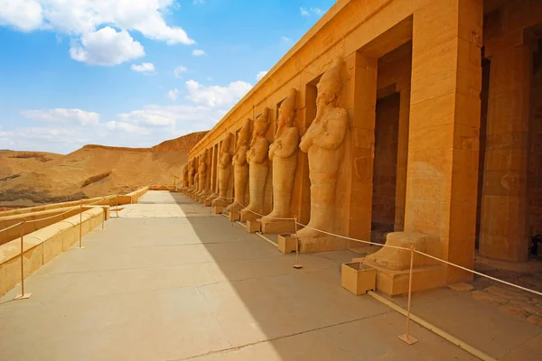 Templo Consciente Karnak Luxor Tebas Arruinadas Egito — Fotografia de Stock