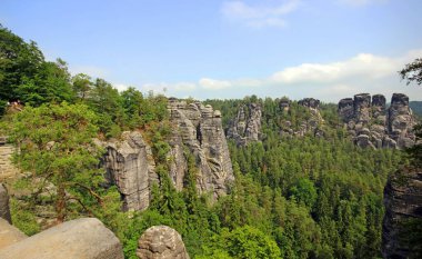 Bastei - Sakson İsviçre Ulusal Parkı, Almanya