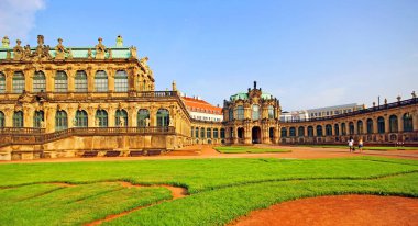 Dresden Saksonya Almanya 'sında