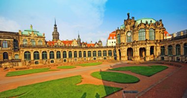 Dresden Saksonya Almanya 'sında