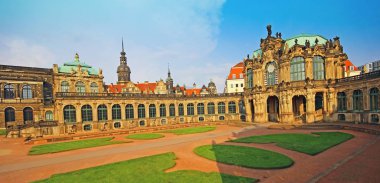 Dresden Saksonya Almanya 'sında