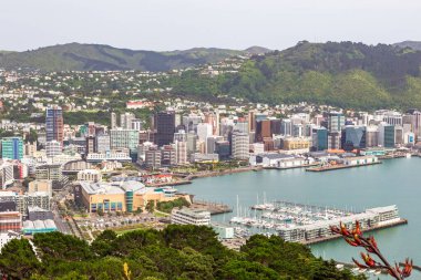 Wellington bir ada ulusunun başkentidir. Kuzey Adası, Yeni Zelanda
