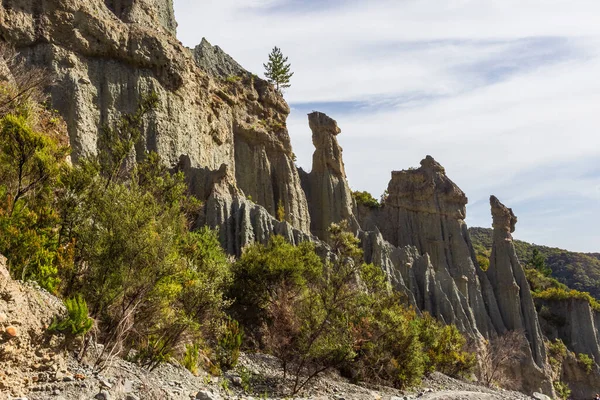 Naturaleza Gran Constructor Belleza Nueva Zelanda — Foto de Stock