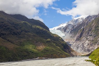 Franz Joseph Buzulu Vadisi. Güney Adası, Yeni Zelanda