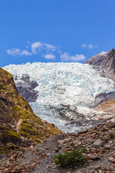Franz Joseph Gletscher Der Nähe Südinsel Neuseeland — Stockfoto