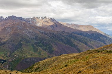 Güney Adası 'nın resimli manzaraları. Yeni Zelanda