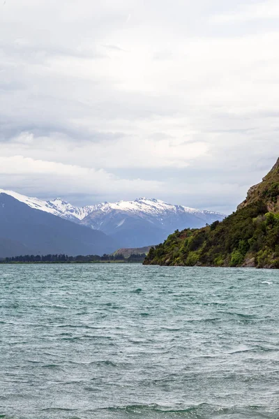 Paysages Île Sud Lac Wanaka Nouvelle Zélande — Photo