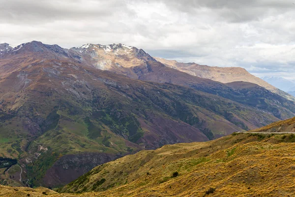 View Hills Mountains South Island New Zealand — Stock Photo, Image