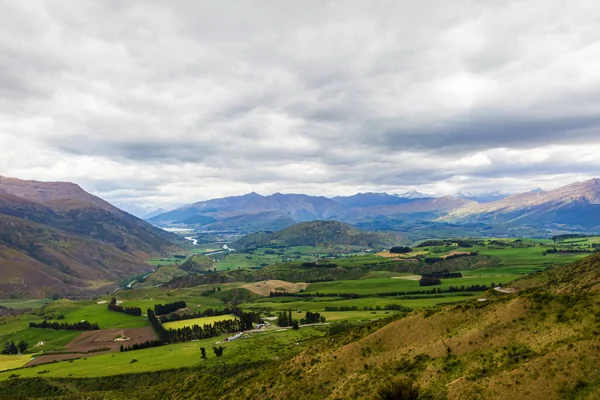 Queenstown Área Regiões Vitivinícolas Nova Zelândia Ilha Sul — Fotografia de Stock