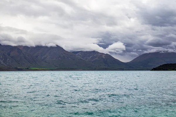 Queenstown Yakınlarında Wakatipu Gölü Yeni Zelanda — Stok fotoğraf