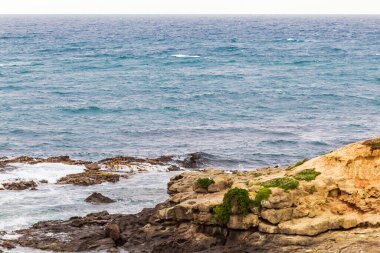 Katiki puanı. Yeni Zelanda 'nın Pasifik kıyıları, Güney Adası