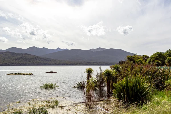 Uitzicht Het Meer Van Anau South Island Nieuw Zeeland — Stockfoto