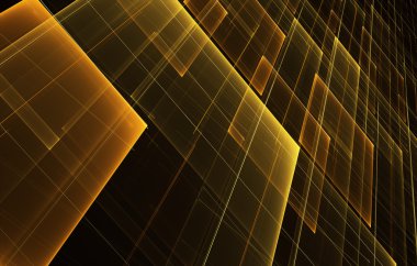 soyut fraktal arka plan, 3d-illüstrasyon