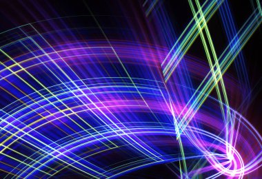 soyut fraktal arka plan, 3d-illüstrasyon