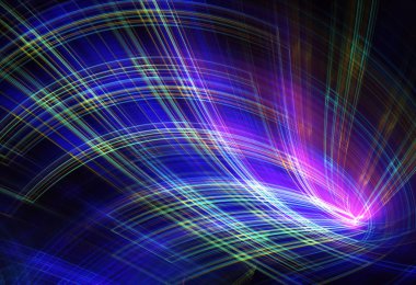 soyut fraktal arka plan, 3d-illüstrasyon