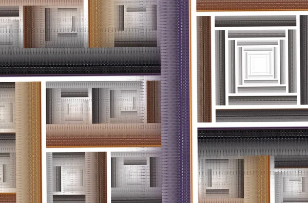 Fraktální abstraktní pozadí, textury, — Stock fotografie