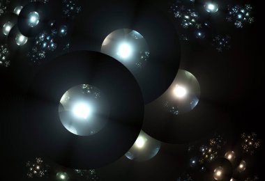 soyut fraktal arka plan, doku, şekil