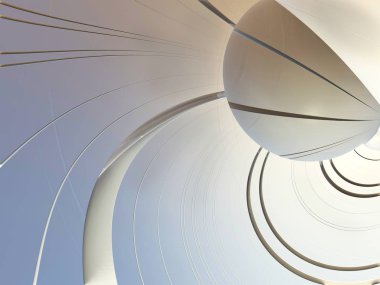 Fraktal arka plan, illustration3d işleme soyut