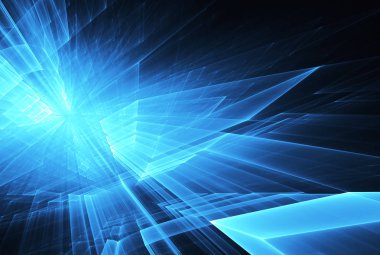 soyut fraktal arka plan, 3d-illüstrasyon