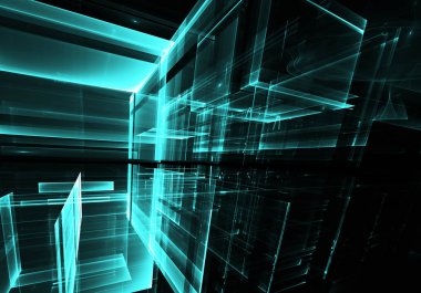 soyut fraktal arkaplan