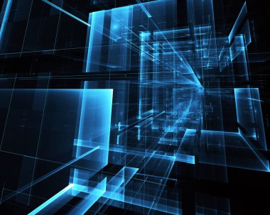 soyut fraktal arkaplan