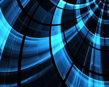 soyut teknoloji illüstrasyon