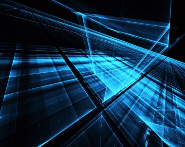 soyut teknoloji illüstrasyon