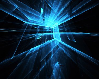 soyut teknoloji illüstrasyon