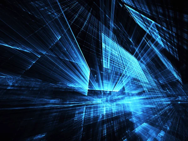 soyut teknoloji illüstrasyon