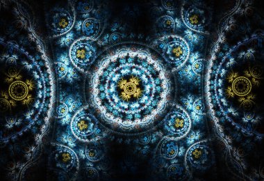 soyut fraktal arkaplan