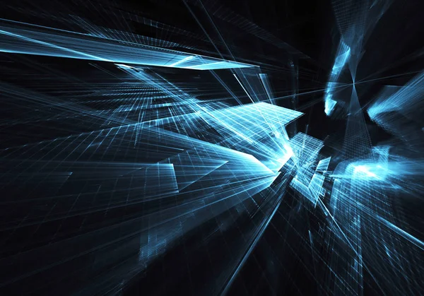 Soyut teknoloji illüstrasyon, illüstrasyon