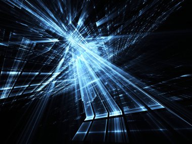 Soyut teknoloji illüstrasyon, illüstrasyon