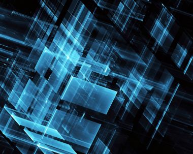 Soyut teknoloji illüstrasyon, illüstrasyon