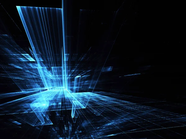 Soyut teknoloji illüstrasyon, illüstrasyon