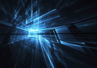 Soyut teknoloji illüstrasyon, illüstrasyon