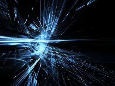 Soyut teknoloji illüstrasyon, illüstrasyon