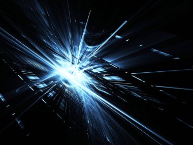 Soyut teknoloji illüstrasyon, illüstrasyon