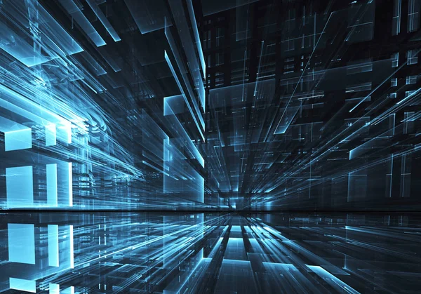 Soyut teknoloji illüstrasyon, illüstrasyon