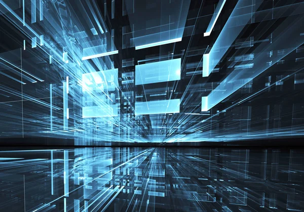 Soyut teknoloji illüstrasyon, illüstrasyon