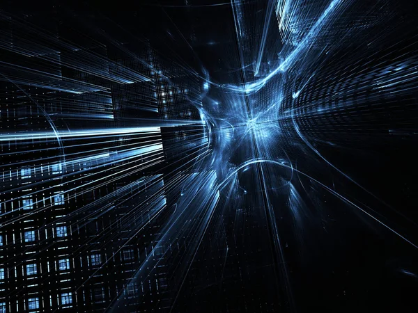 Soyut teknoloji illüstrasyon, illüstrasyon