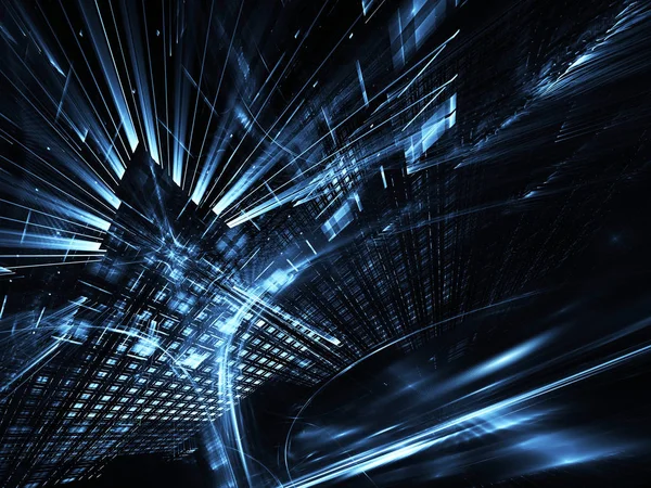 Soyut teknoloji illüstrasyon, illüstrasyon