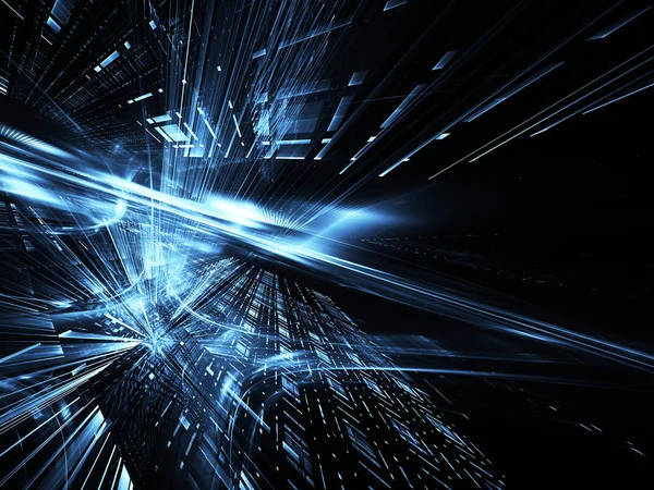 Soyut teknoloji illüstrasyon, illüstrasyon