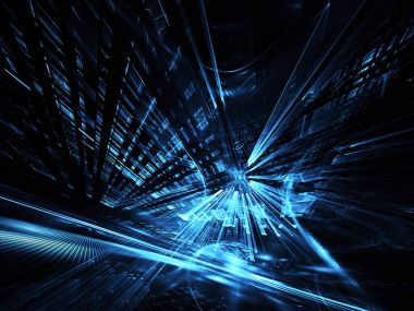 Soyut teknoloji illüstrasyon, illüstrasyon