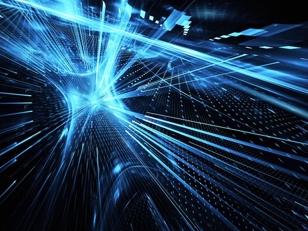 Soyut teknoloji illüstrasyon, illüstrasyon