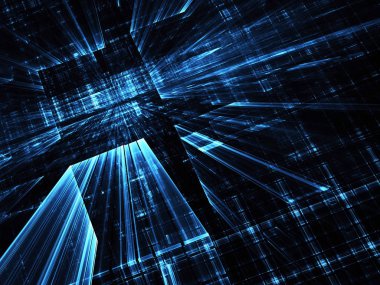 Soyut teknoloji illüstrasyon, arka plan,