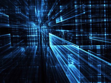 Soyut teknoloji illüstrasyon, arka plan,