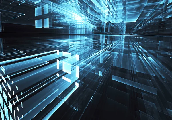 Soyut teknoloji illüstrasyon, illüstrasyon