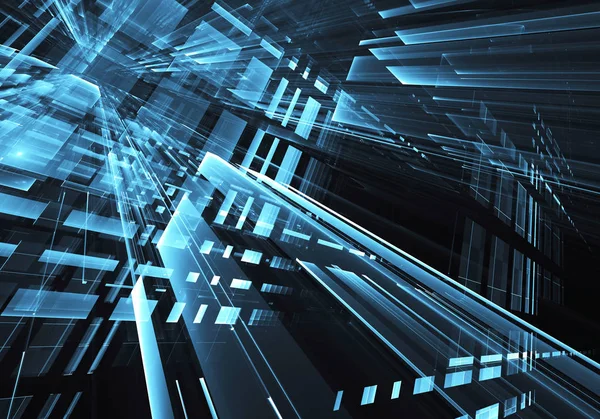 Soyut teknoloji illüstrasyon, illüstrasyon