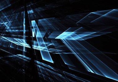 Soyut teknoloji illüstrasyon, arka plan,